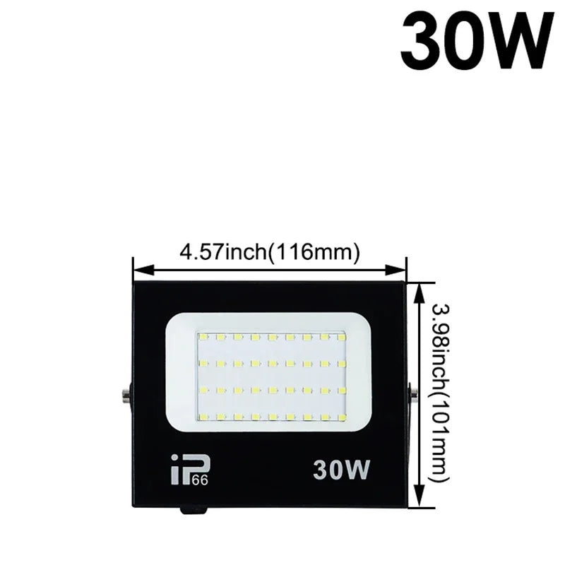 Reflector LED 100W-200W Impermeable para Exteriores 6500K