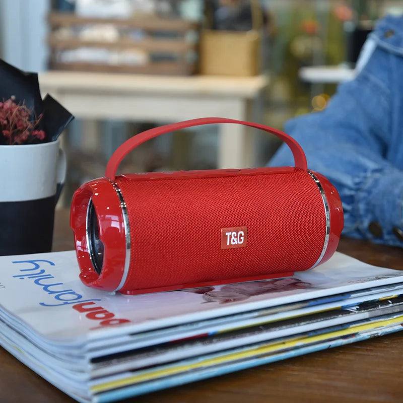 Subwoofer Caixa De Som Altavoz Bluetooth caja De sonido portátil música inalámbrico Woofer bajo ordenador PC TV Radio FM 10W potente grande