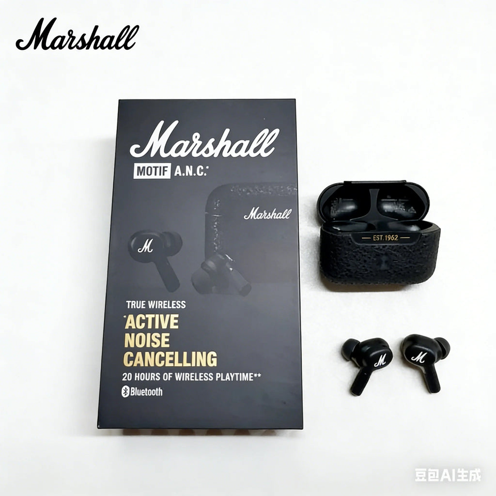Auriculares Inalámbricos Marshall MOTIF ANC con Cancelación de Ruido