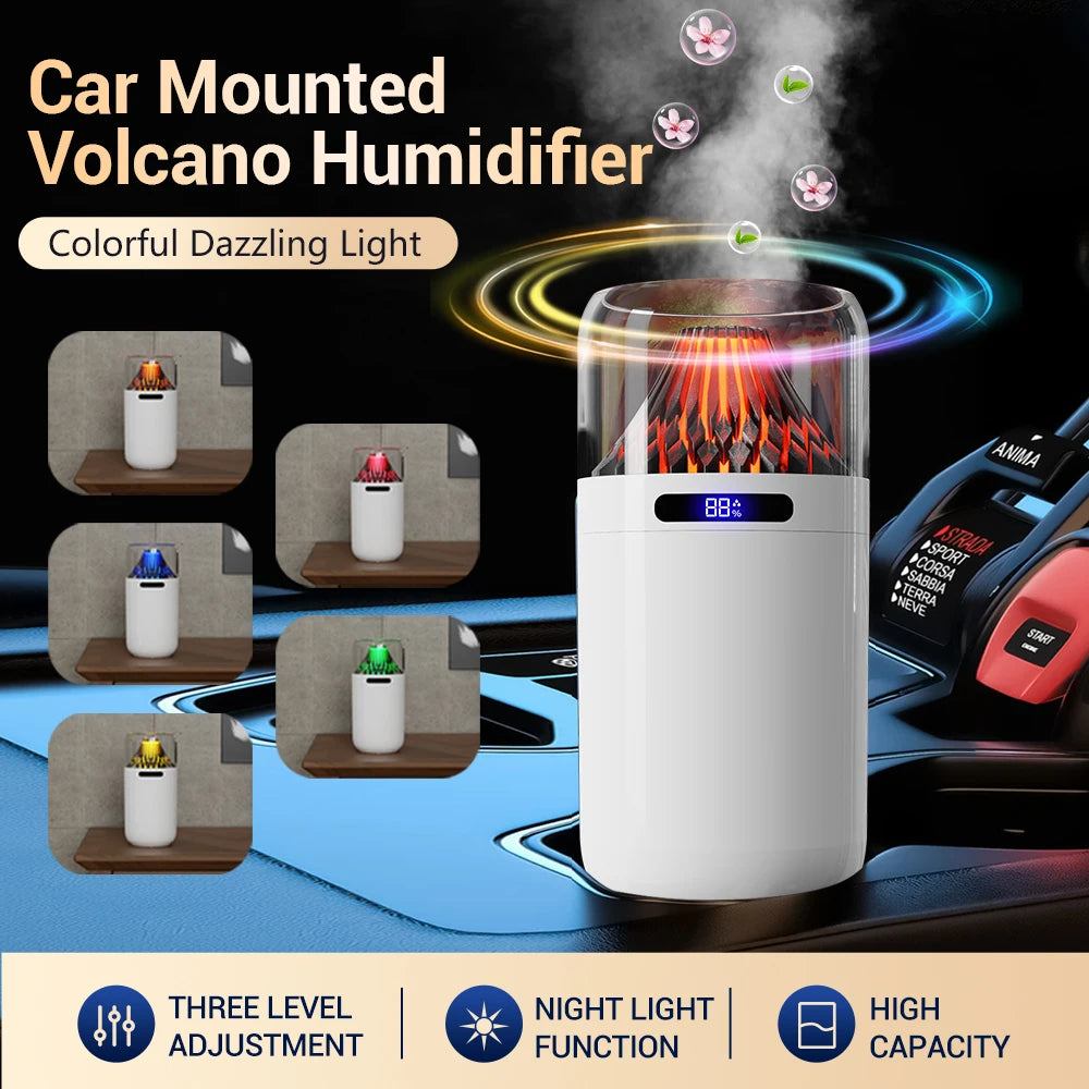 Humidificador de Aroma para Auto 360ml USB