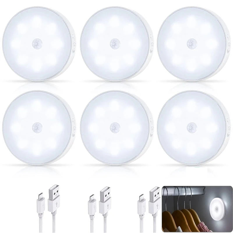 Luz LED Nocturna con Sensor PIR para Armario