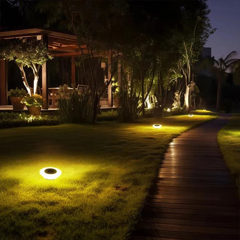 Luz Solar para Jardín, Paquete de 1/2/3/4 Unidades, Impermeable para Exteriores, Lámpara para Caminos, Iluminación de Paisaje para Patio, Entrada y Pasillos
