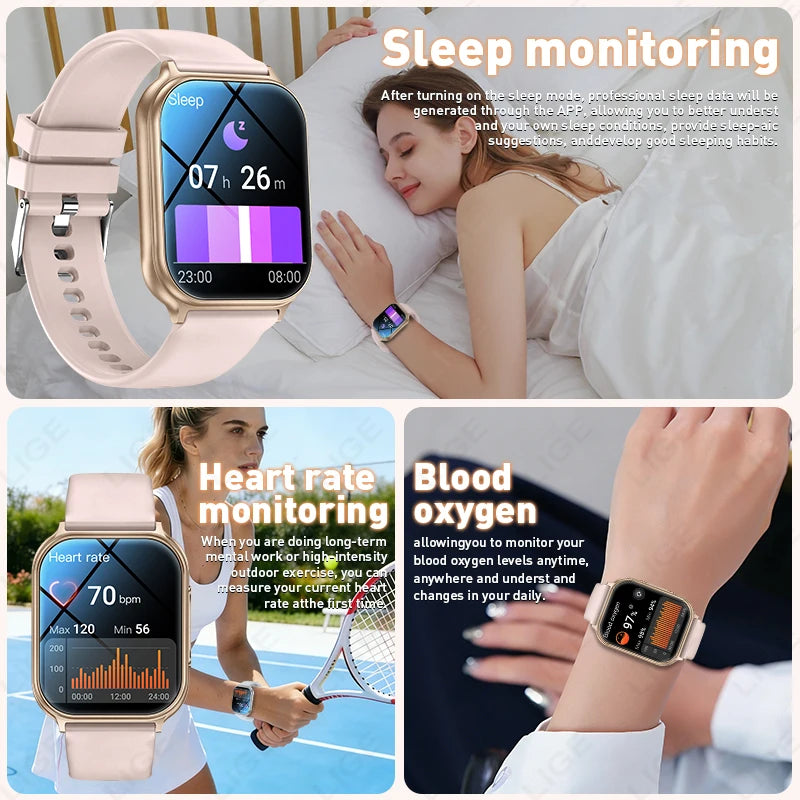Smartwatch 2026 con pantalla AMOLED 1,83", batería 700 mAh y llamadas Bluetooth