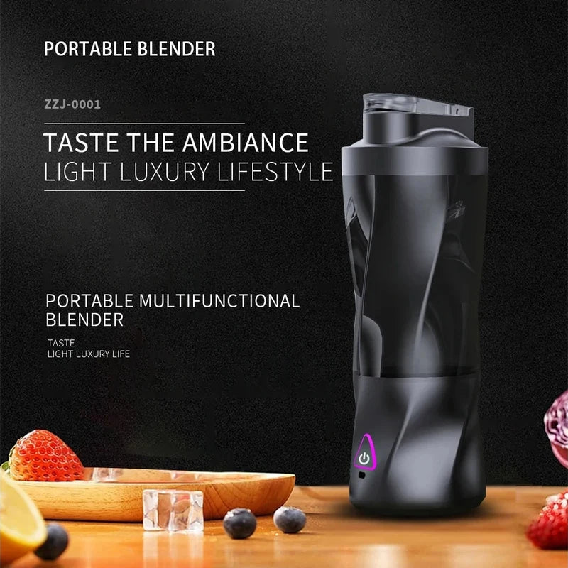 Exprimidor Portátil Inalámbrico 360W Batería 6000mAh