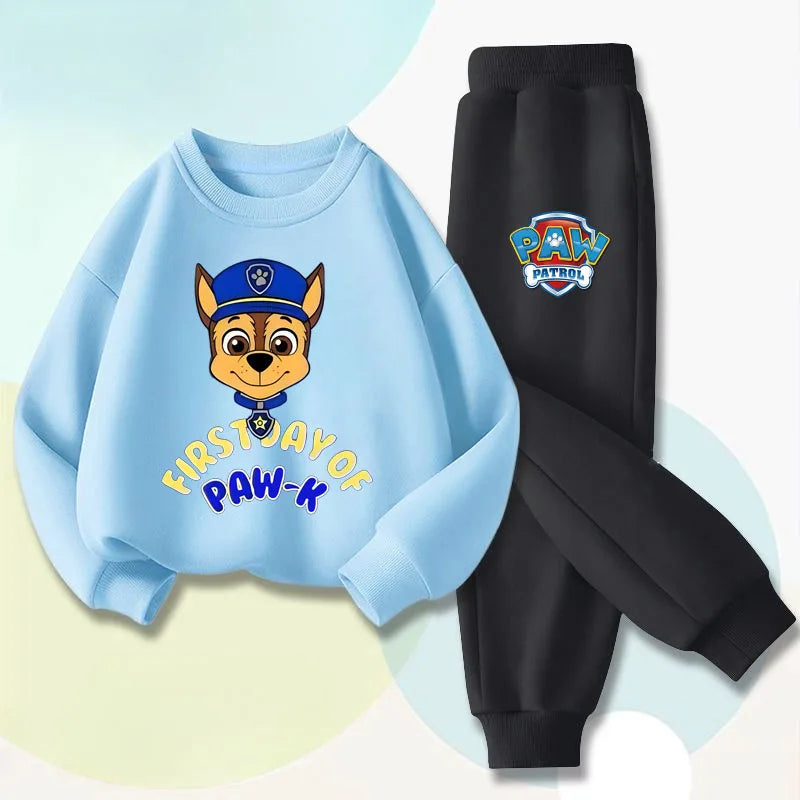 Conjunto deportivo para niños Paw Patrol con sudadera y pantalón