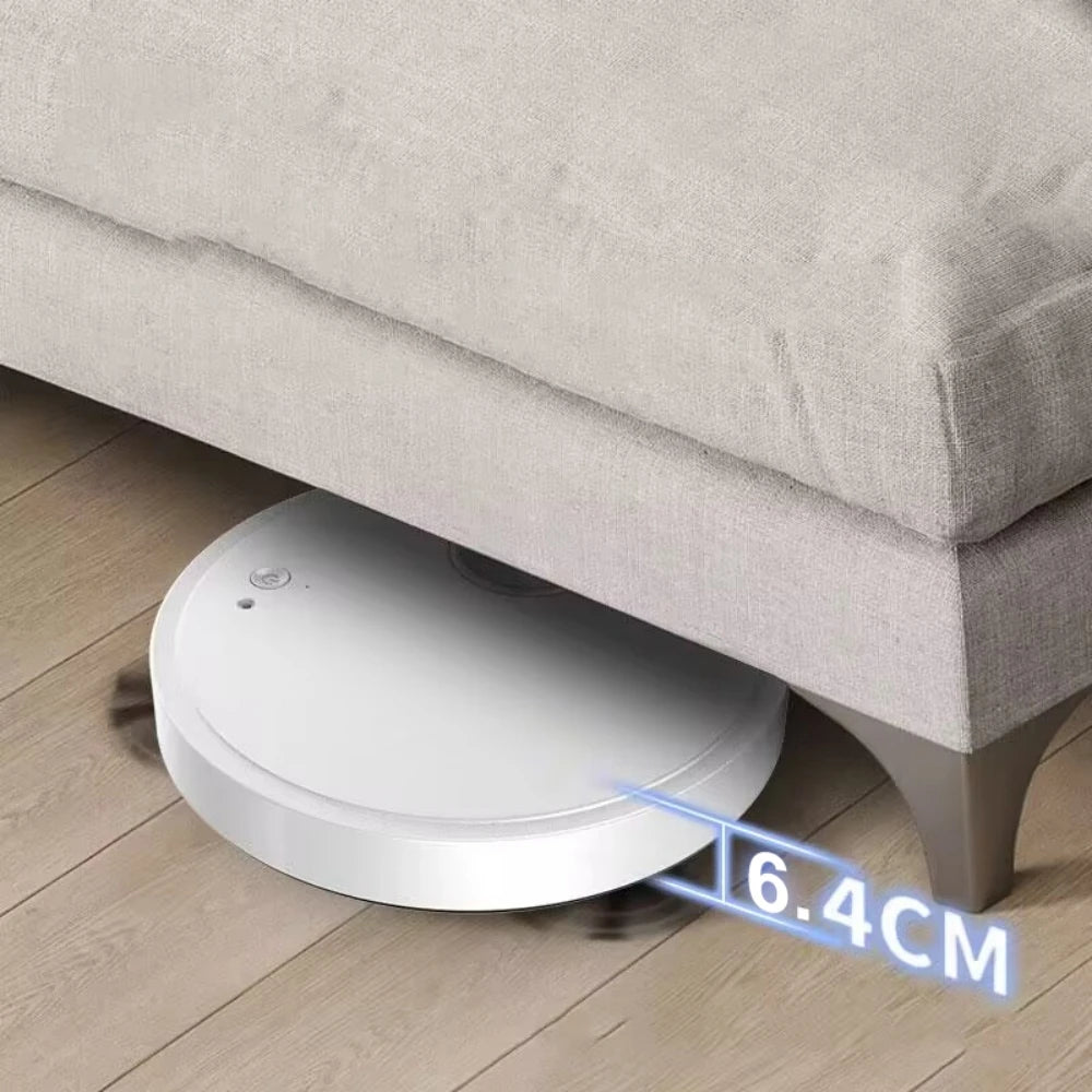 Robot Aspirador 3 en 1, Barrido Inalámbrico Inteligente, Húmedo y Seco