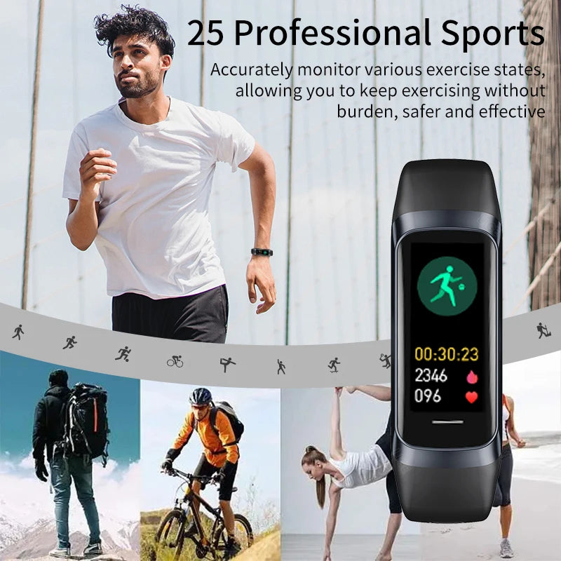 Reloj Inteligente AMOLED con Monitor de Temperatura