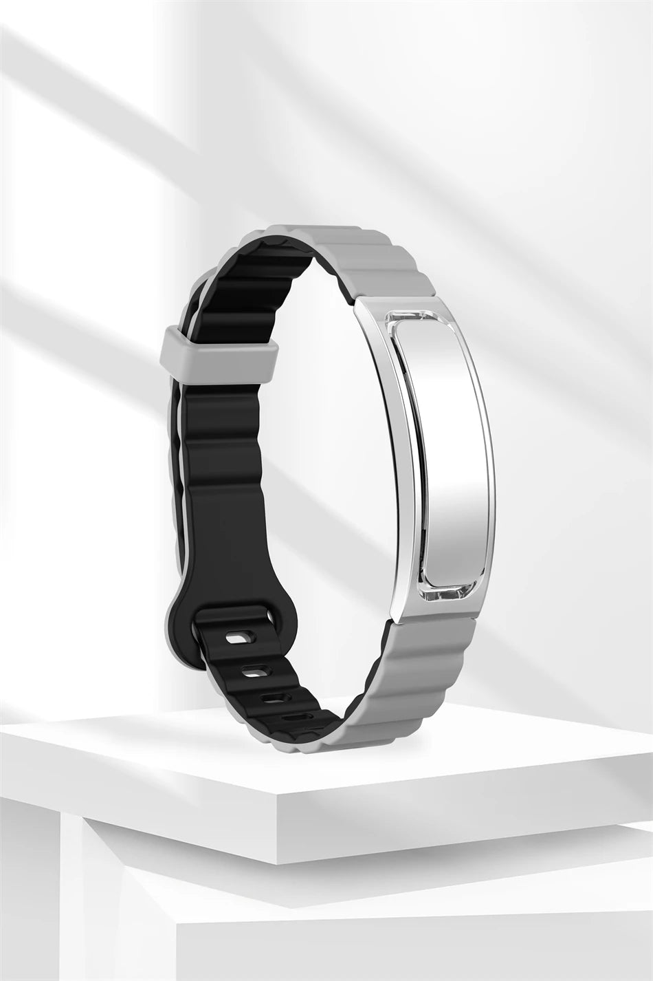 Pulsera inteligente con monitor cardíaco y seguimiento de sueño