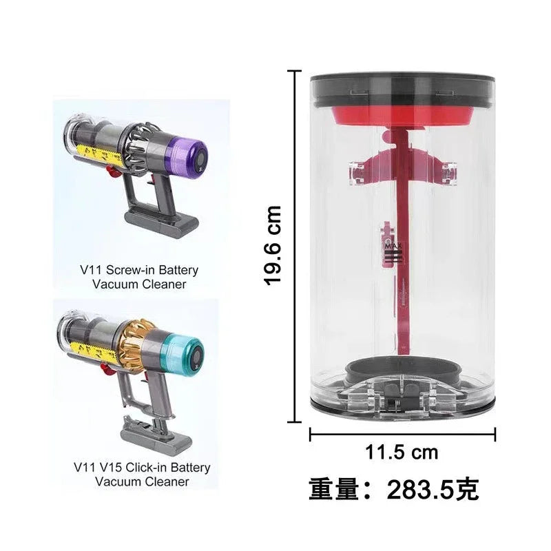 Repuesto de cubo de polvo para aspiradora Dyson V11 V15 SV14 SV15 SV22