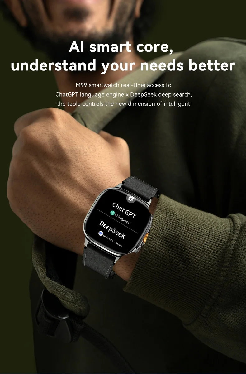Reloj Inteligente M99 5G AMOLED Cámara GPS