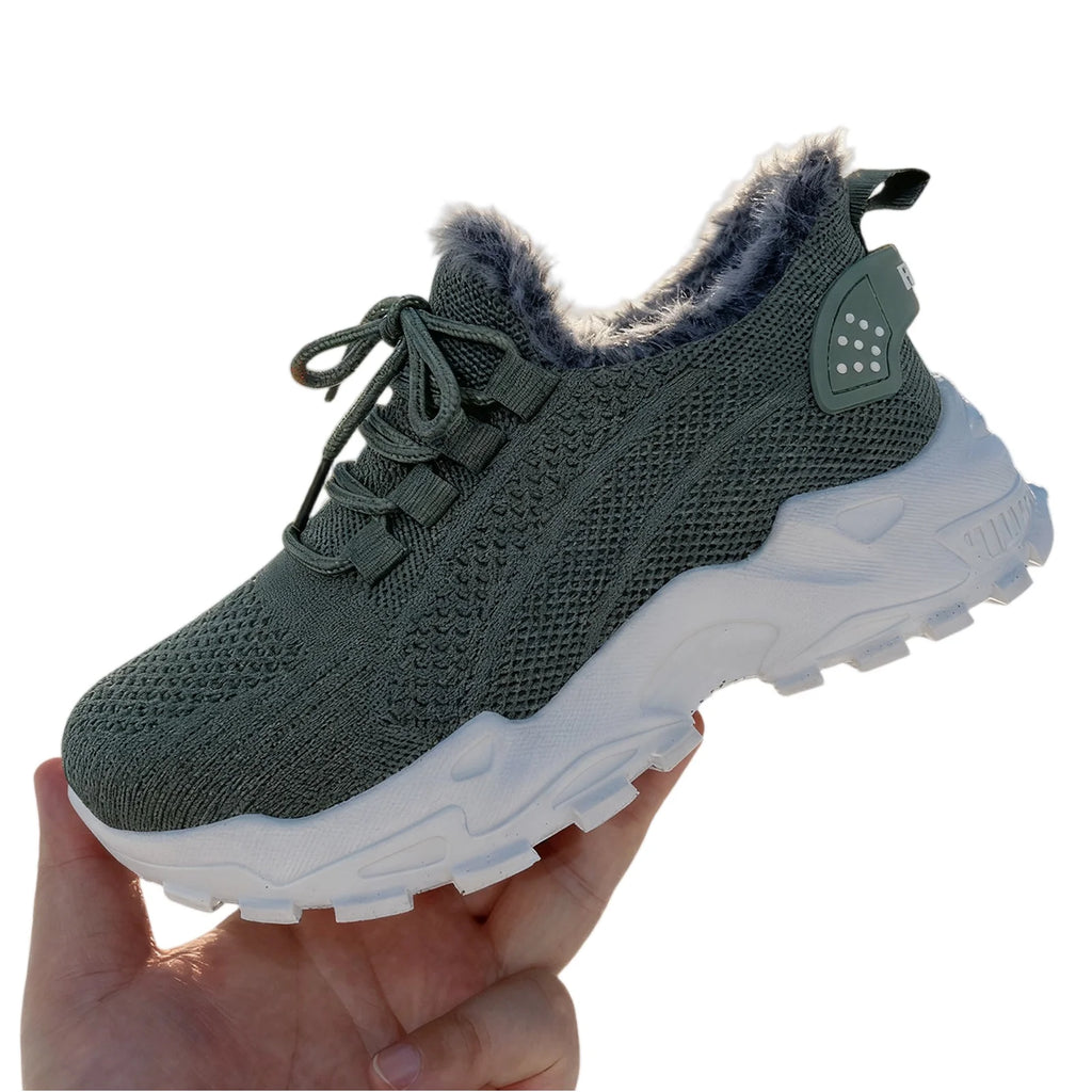 Zapatillas Deportivas de Invierno para Mujer - Suela Antideslizante