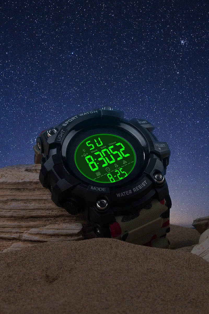 Reloj Deportivo Digital YIKAZE Militar Multifunción