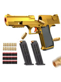 Pistola de juguete educativa 5S1, pistola de juguete con expulsión de cartuchos, pistola de balas blandas de espuma para niños, adultos, pistola de Airsoft, regalo de cumpleaños para niños