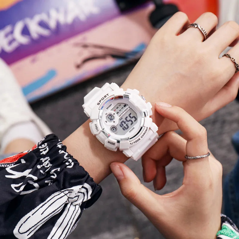 YIKAZE Reloj Despertador Luminoso para Niños