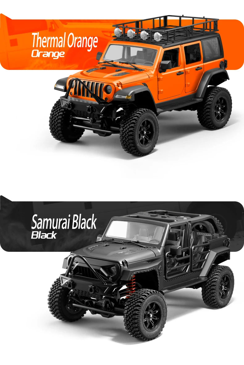 Buggy RC Crawler 4x4, Escala Completa con Luces LED
