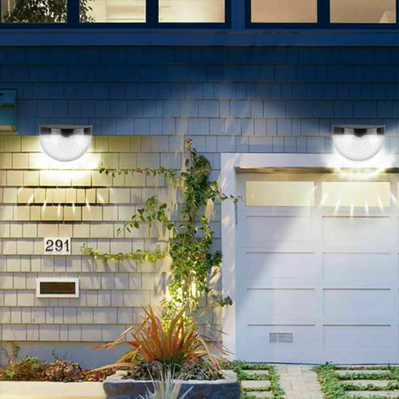 Luces Solares de Pared para Valla y Jardín