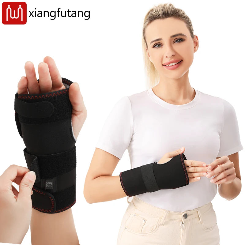 Masajeador Eléctrico USB para Muñeca y Mano con Calor y Vibración