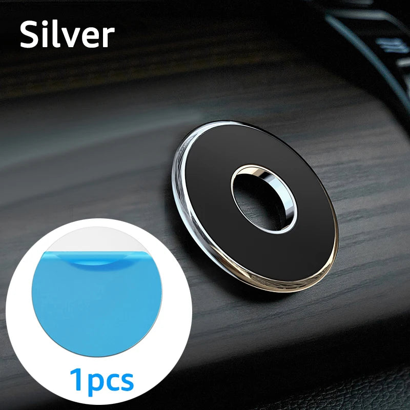 Soporte Magnético para Teléfono de Coche, Soporte Multifuncional de Metal Adhesivo para el Tablero, Soporte de Navegación Manos Libres, Accesorio para Auto