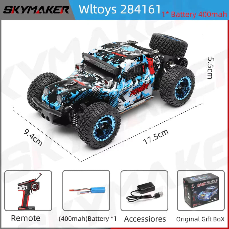 WLtoys 284161 Auto RC 1:28 4WD Alta Velocidad 30 km/h con Deriva