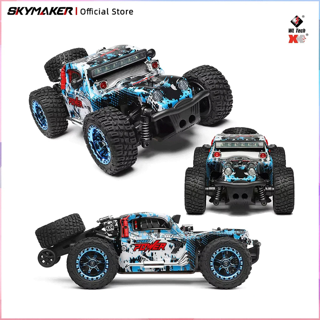 WLtoys RC Car 284161 1:28 Racing Mini 2,4G 30 KM/H 4WD coche eléctrico de alta velocidad Control remoto Drift 1/28 juguetes para niños regalos