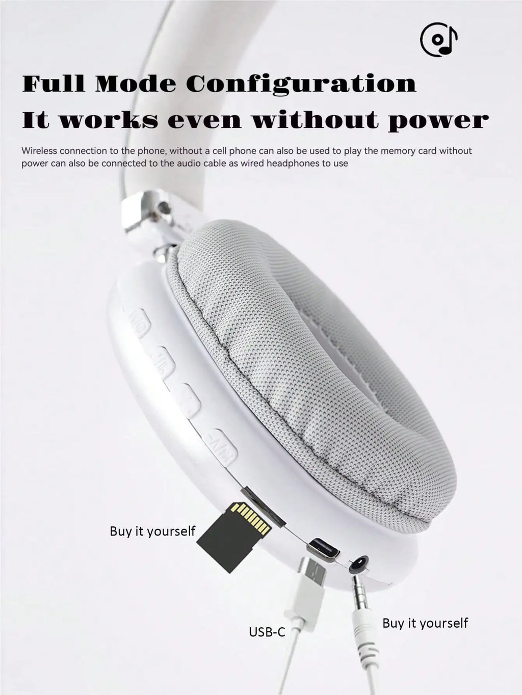 B40 Auriculares Bluetooth Rosa Over-Ear HiFi