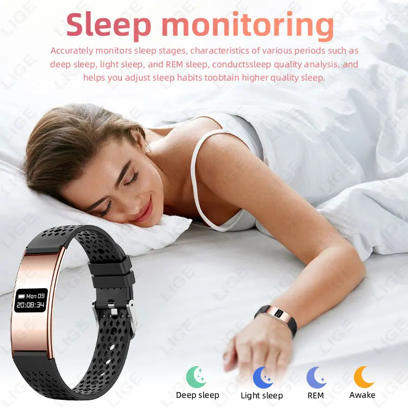 Pulsera Inteligente Ultrafina con Oxígeno en Sangre