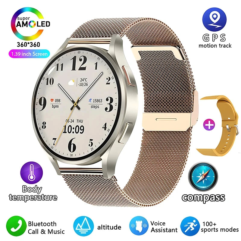 Reloj Inteligente GPS 6 Asistente de Voz