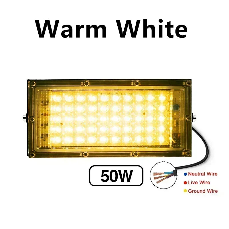 Reflector LED 50W 100W IP65 Impermeable para Interior y Exterior
