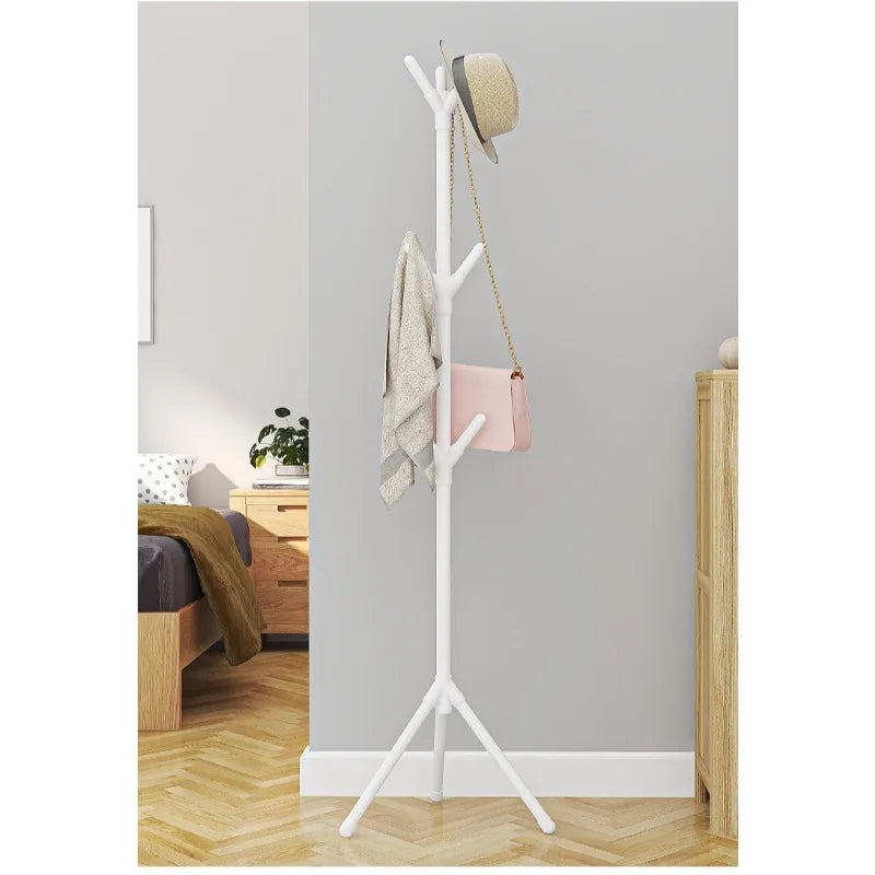 Perchero de pie minimalista con barra única