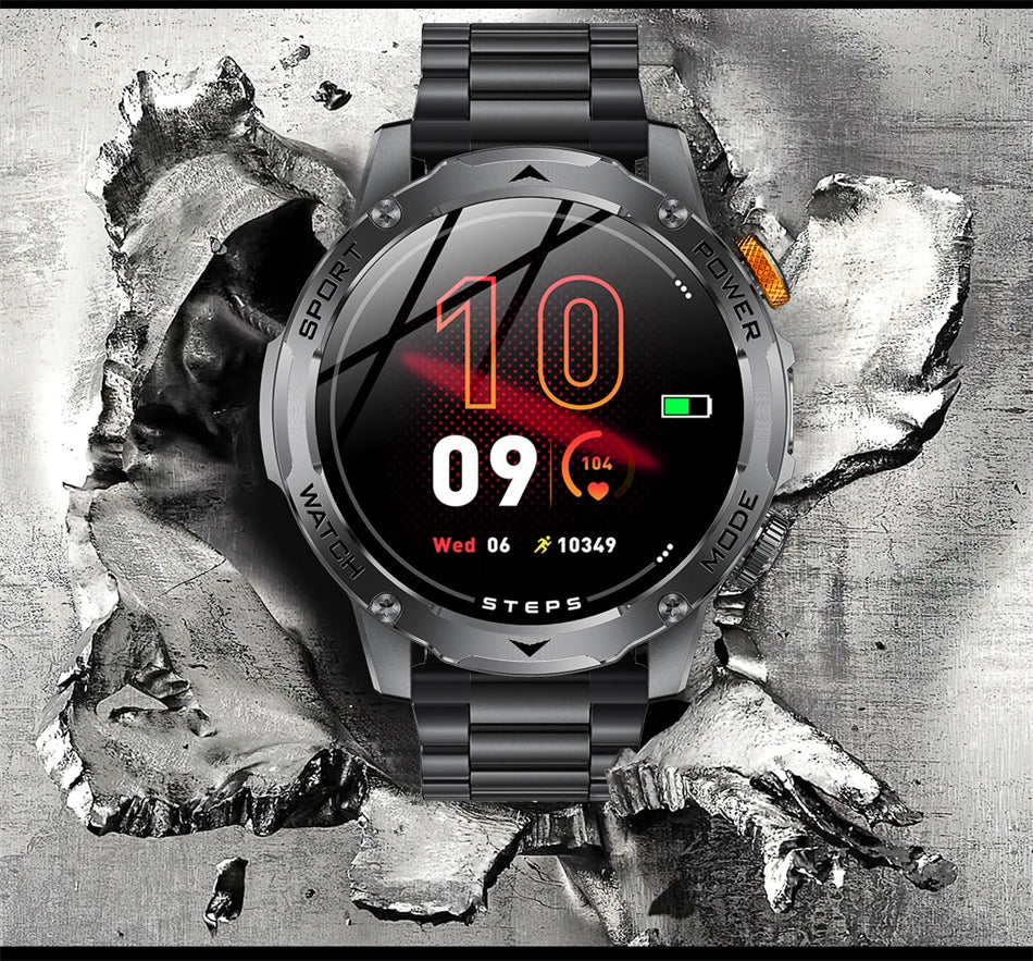 Reloj Inteligente LIGE con Linterna y Batería 1000mAh