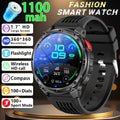 Reloj Inteligente HT33 con Linterna LED, Batería 1100mAh y Llamadas Bluetooth