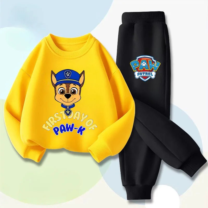 Conjunto deportivo para niños Paw Patrol con sudadera y pantalón