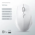 Ratón inalámbrico Bluetooth 5,2 de 2,4G, ratón silencioso de modo Dual, ratón recargable para juegos, 1600DPI para ordenador portátil, Win Mac OS