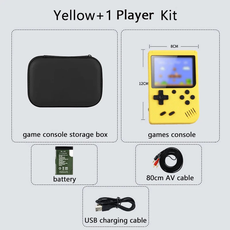 Consola de Juegos Portátil con 500+ Juegos, Emulador Retro, Conecta a TV