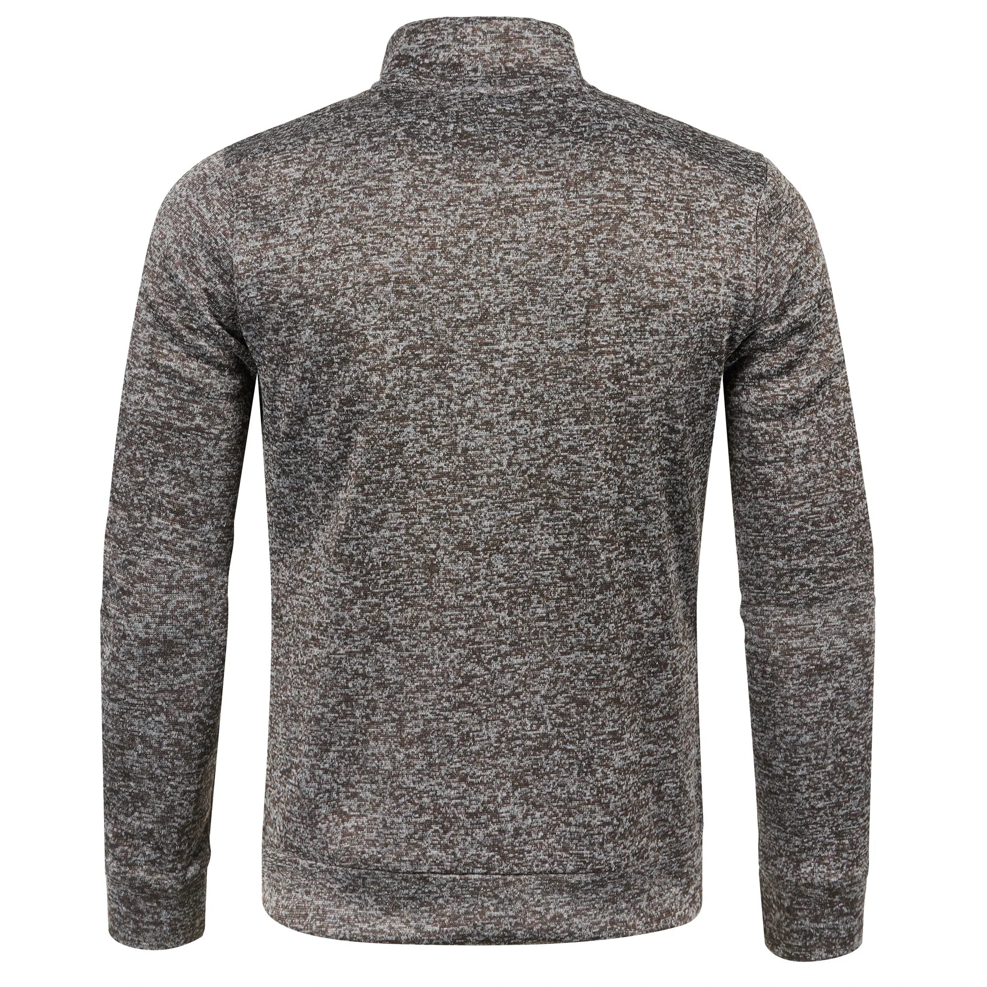 Otoño e Invierno, nuevo suéter largo con cremallera y mangas de bloque de Color para hombre, suéter fino de felpa, chaqueta informal ajustada, abrigo cómodo