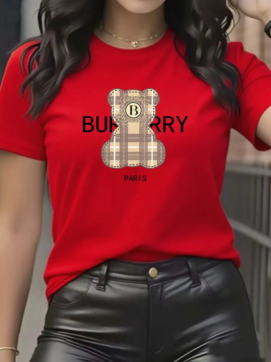 Camiseta de Manga Corta 100% Algodón Unisex