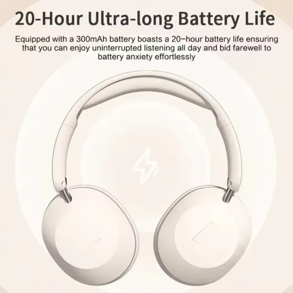 Auriculares Bluetooth 5.3 Supraaurales Plegables ACS