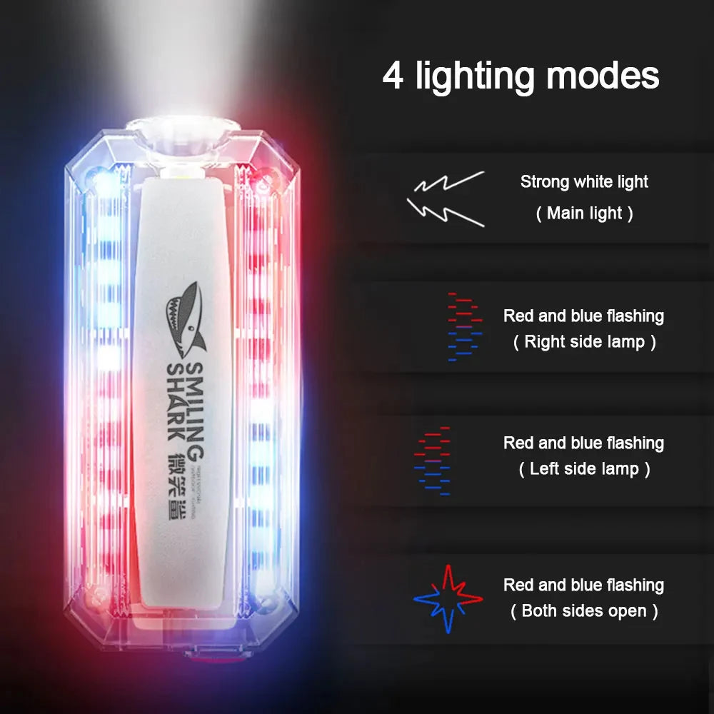 Luz LED Estroboscópica con Clip para Correr y Seguridad