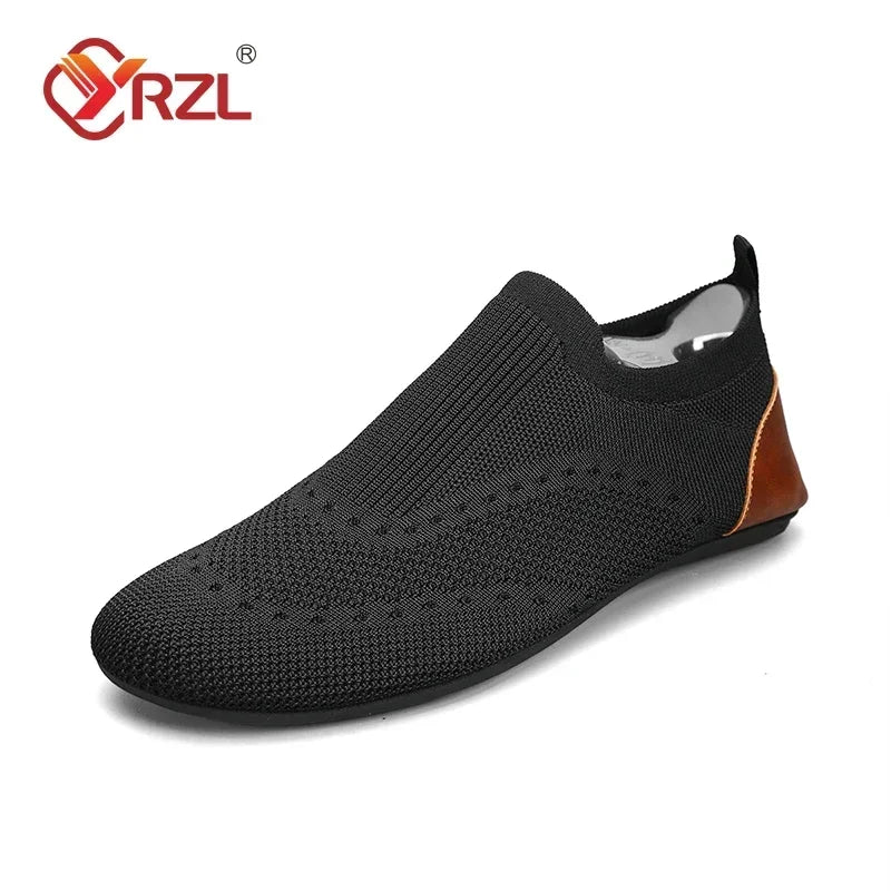 Mocasines YRZL para Hombre Planos Transpirables sin Cordones
