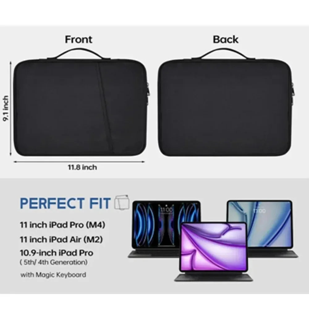 Funda Protectora Impermeable y Resistente a Golpes para Laptop Macbook Air 11 13 Pulgadas con Chip M4 M3 M2, Accesorios para Mac Book