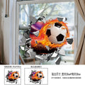 Pegatinas de Pared de Fútbol 3D, Adhesivos Removibles para Habitación de Niños, Decoración de Pared para Dormitorio, Decoración Deportiva Infantil