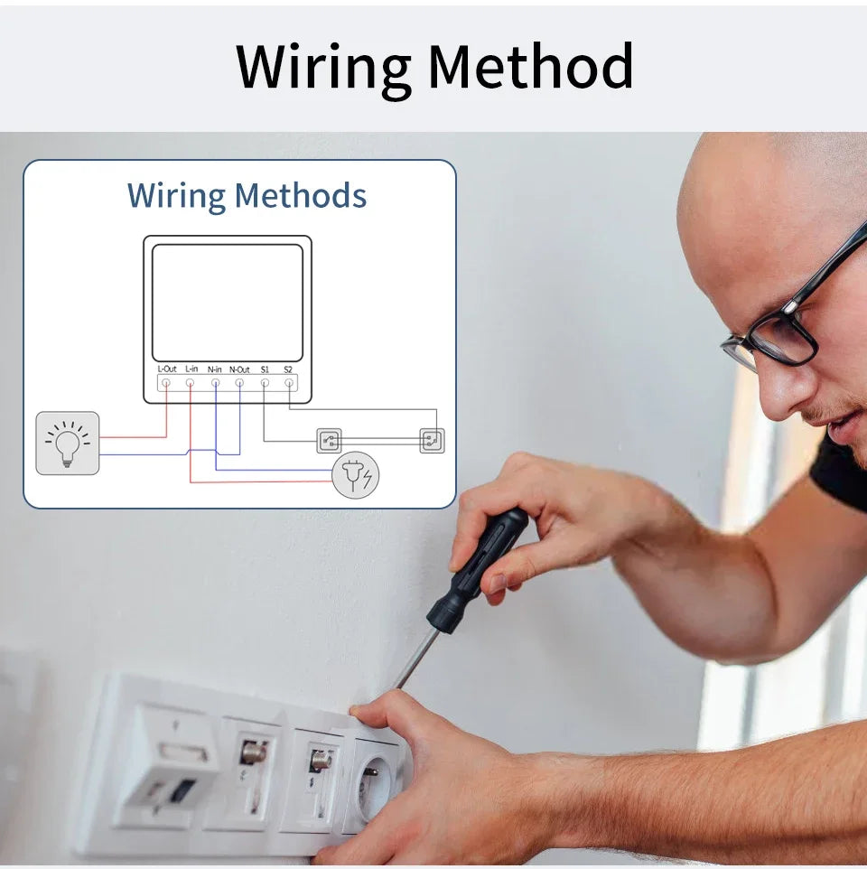 Interruptor Inteligente WiFi Tuya RF 16A Smart Life