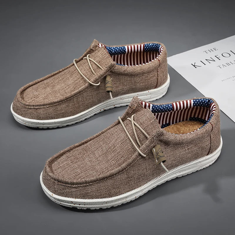 Mocasines de Lona para Hombre | Livianos y Transpirables