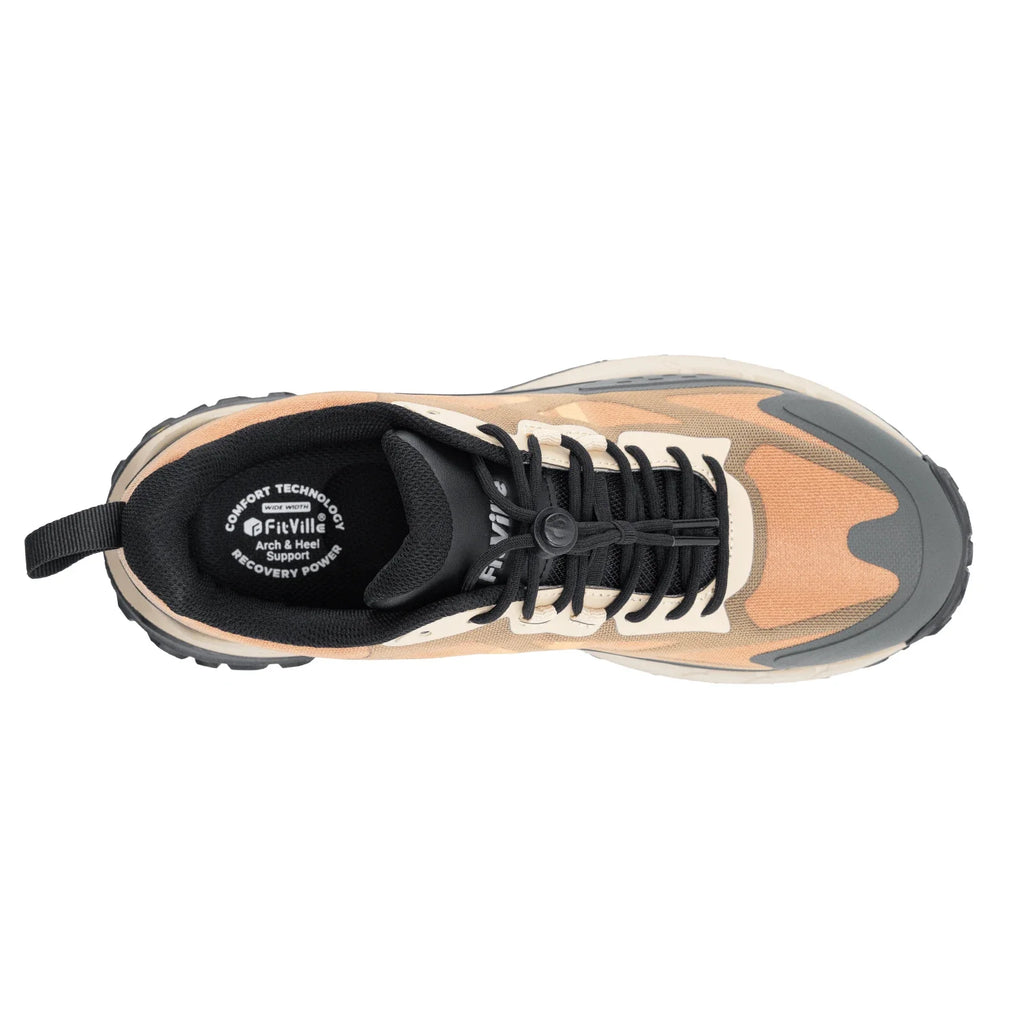FitVille Zapatillas Anchas para Hombre | Senderismo y Uso Diario