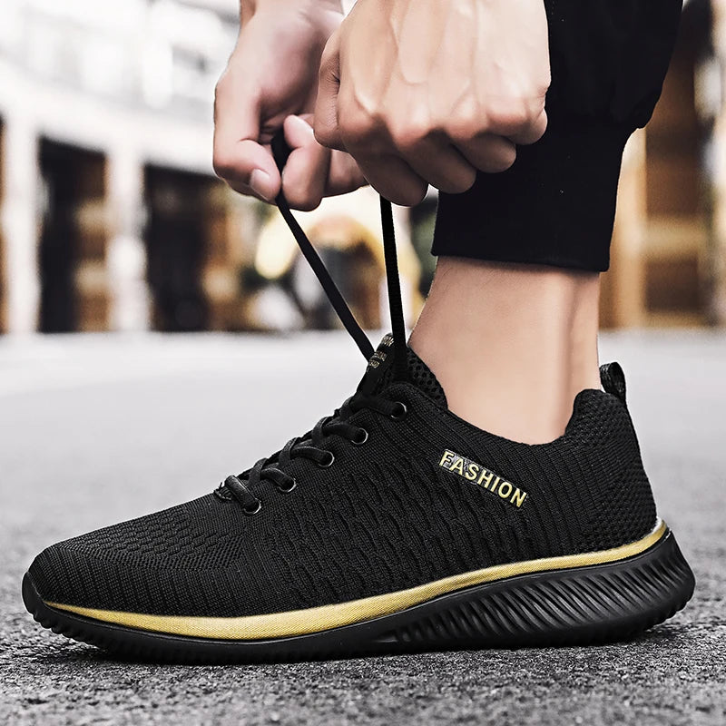 Zapatillas transpirables para correr para hombre, zapatillas ligeras para mujer, zapatillas antideslizantes para exteriores para hombre, zapatillas deportivas suaves para caminar, tenis, Unisex