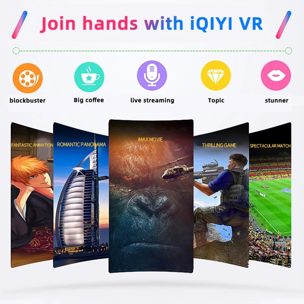 Viar 3D gafas de realidad Virtual VR auriculares dispositivos Bluetooth lentes de casco gafas Smartphone inteligente auriculares de teléfono juego móvil