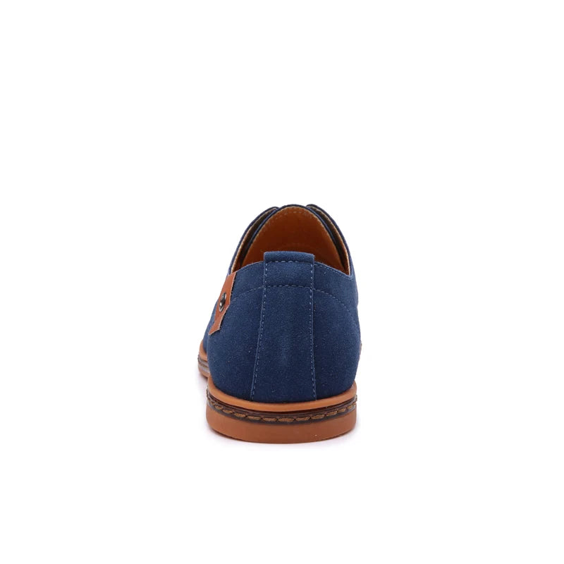 Zapatos Oxford Casuales de Gamuza para Hombre, Transpirables, Cómodos, con Acabado Mate, Zapatos de Negocios, Zapatillas Clásicas, Calzado de Vestir