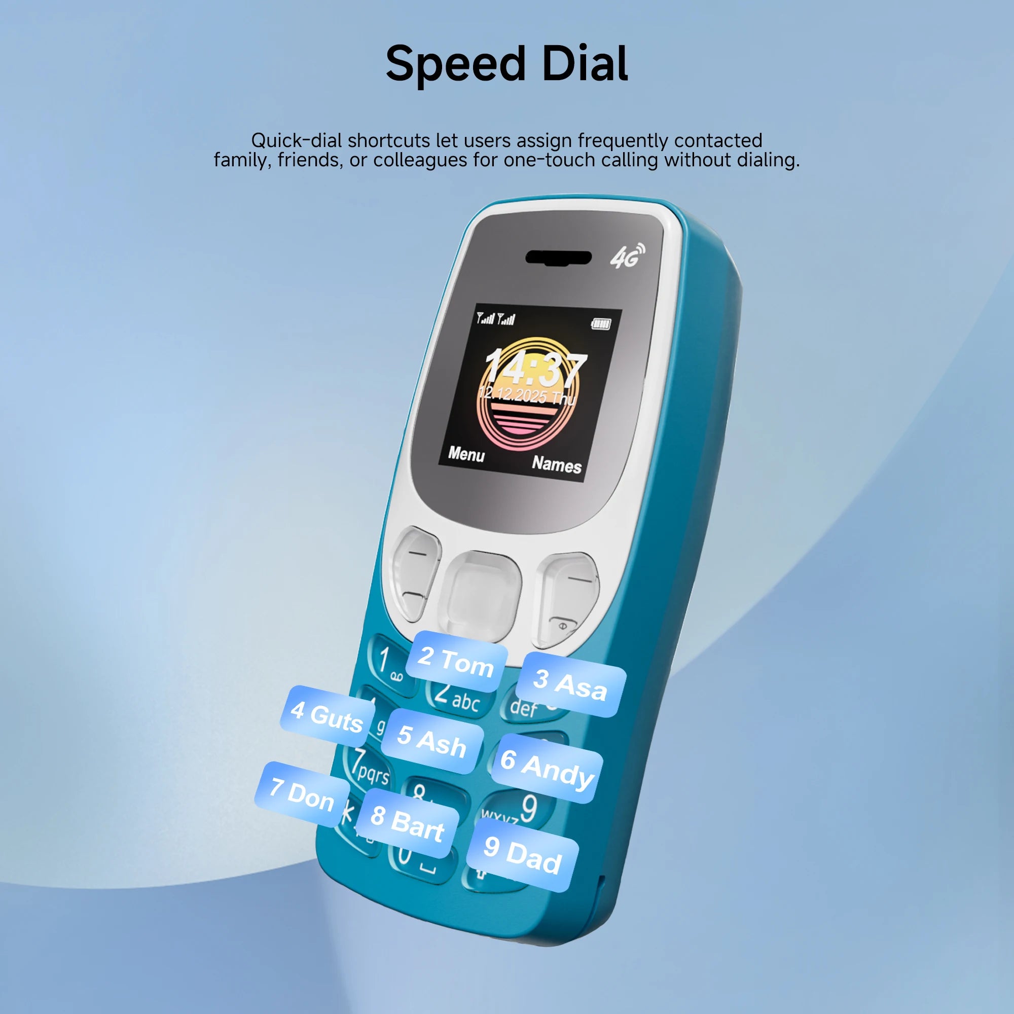 Nuevo SERVO BM80 4G LTE Mini teléfono móvil Dual SIM marcación de velocidad reducción automática grabadora de llamadas reproductor de música lista negra de teléfono pequeño
