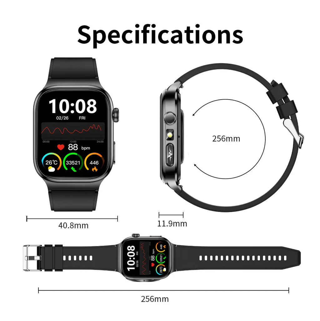 Reloj Inteligente Salud ECG+PPG Bluetooth
