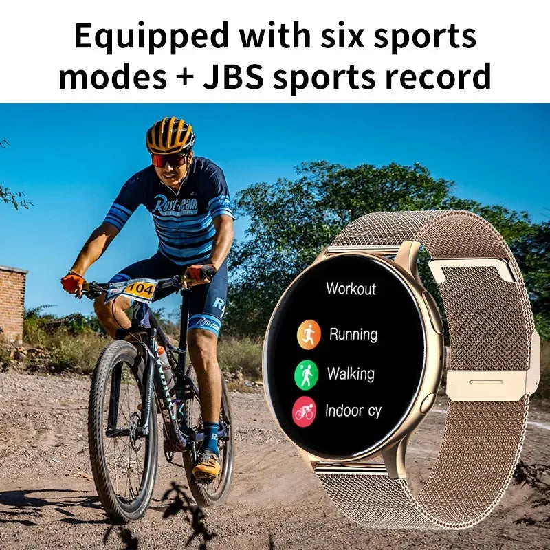 LIGE Reloj Inteligente Mujer NFC Bluetooth